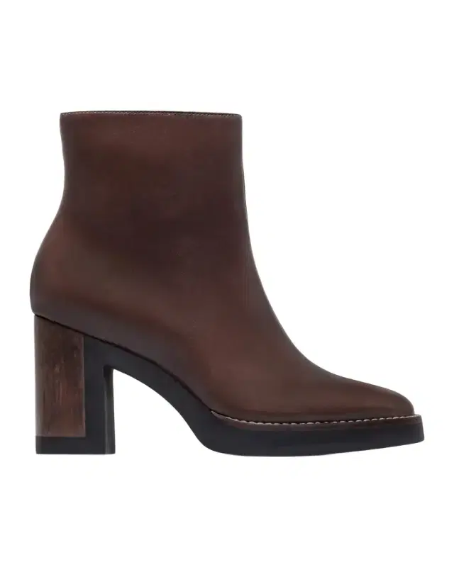 Bernardo 95mm Nara Leather Ankle Boots