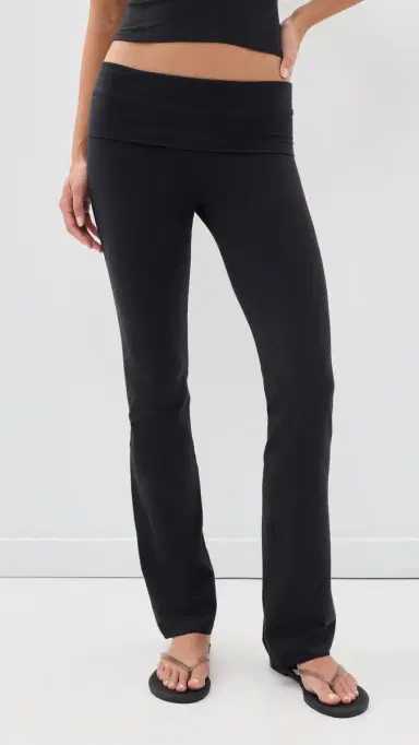 Skims Jersey Fold Over Pants | Thumbnail 2