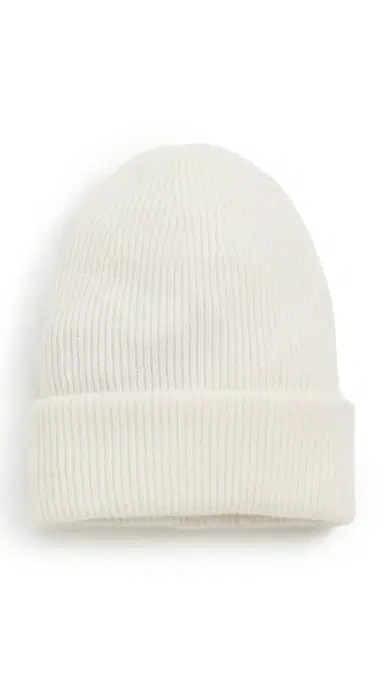Lisa Yang Stockholm Cashmere Beanie Cream One Size | Thumbnail 5