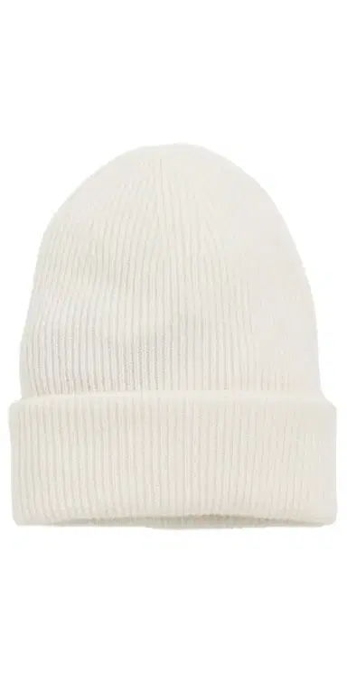 Lisa Yang Stockholm Cashmere Beanie Cream One Size | Thumbnail 1
