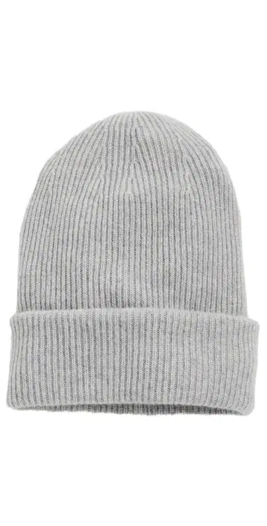 Lisa Yang Stockholm Cashmere Beanie Dove Grey One Size | Thumbnail 1