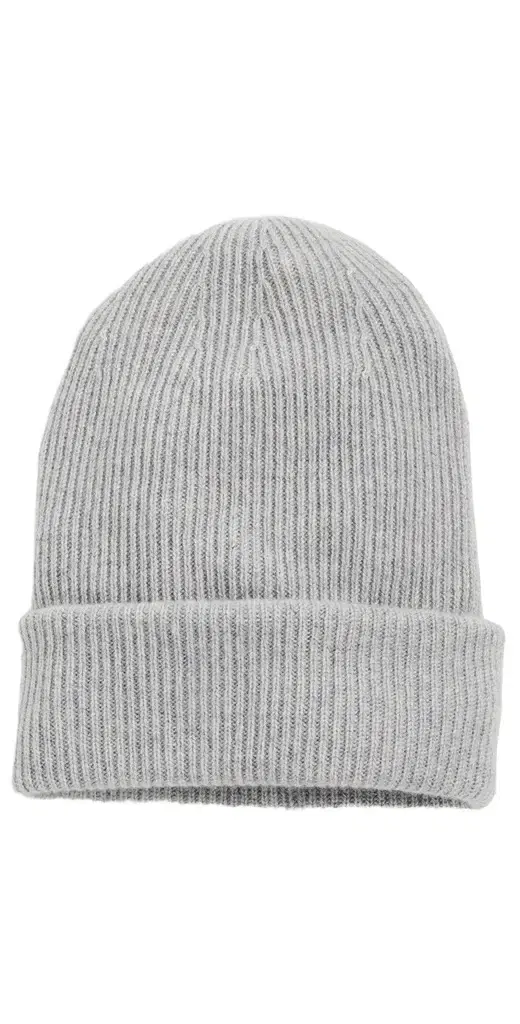 Lisa Yang Stockholm Cashmere Beanie Dove Grey One Size