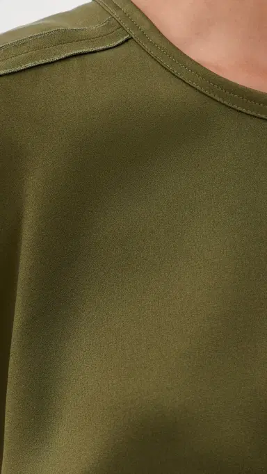Victoria Beckham Bela Top Marsh Green | Thumbnail 6 Victoria Beckham Bela Top Marsh Green | Thumbnail 6