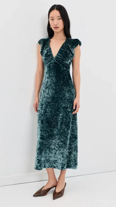 Ulla Johnson Astra Velvet Dress | Thumbnail 2 Ulla Johnson Astra Velvet Dress | Thumbnail 2