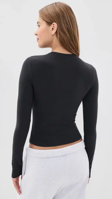 Skims Long Sleeve T-Shirt | Thumbnail 3