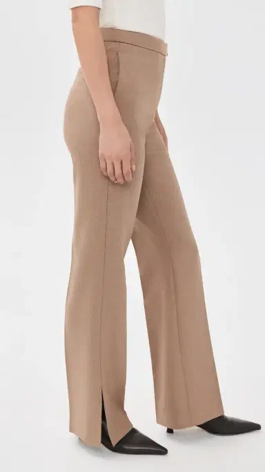 Aligne Marlon Split Trousers Oatmeal | Thumbnail 4