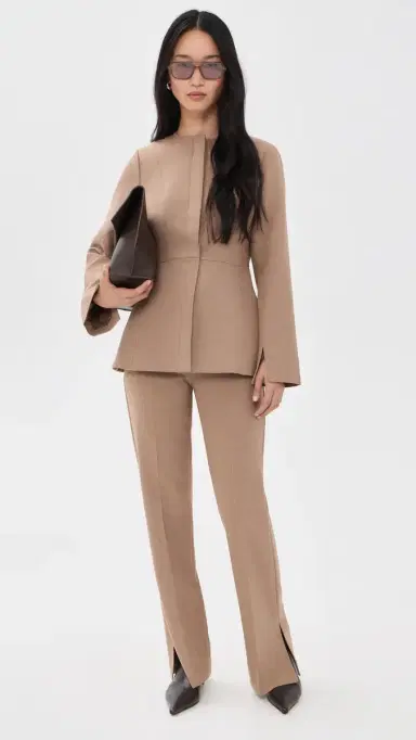 Aligne Marlon Split Trousers Oatmeal | Thumbnail 5