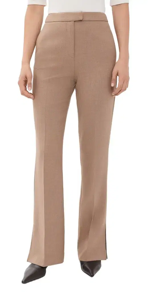 Aligne Marlon Split Trousers Oatmeal