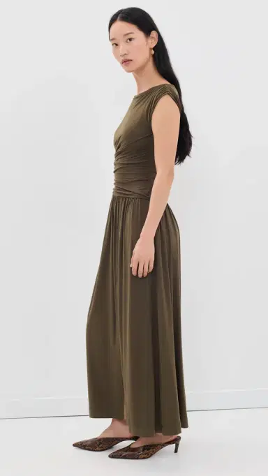 PAIGE Kalindi Dress Fern | Thumbnail 4 PAIGE Kalindi Dress Fern | Thumbnail 4