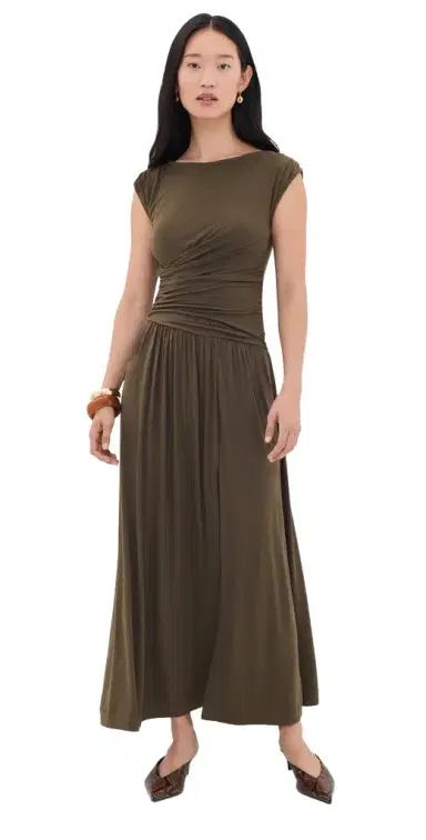 PAIGE Kalindi Dress Fern | Thumbnail 1 PAIGE Kalindi Dress Fern | Thumbnail 1