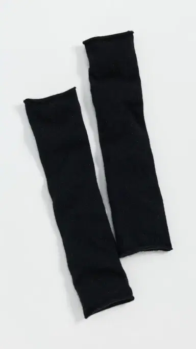Lisa Yang Aspen Arm Cashmere Warmers Black One Size | Thumbnail 2