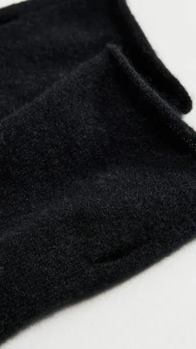 Lisa Yang Aspen Arm Cashmere Warmers Black One Size | Thumbnail 4