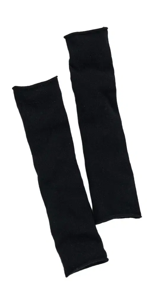 Lisa Yang Aspen Arm Cashmere Warmers Black One Size