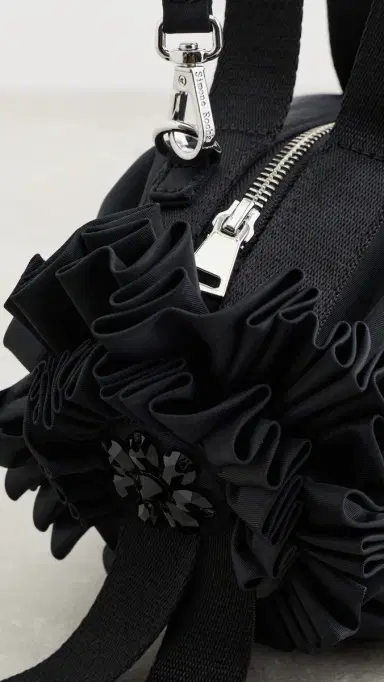 Simone Rocha Turbo Embellished Mini Double Ribbon Rosette Bag | Thumbnail 5