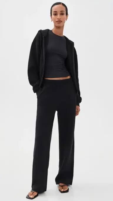 Skims Classic Straight Leg Pants | Thumbnail 5
