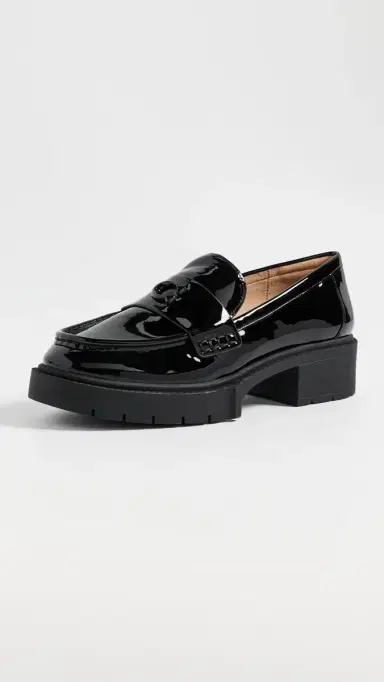 Coach Leah Loafers Black 5 | Thumbnail 2