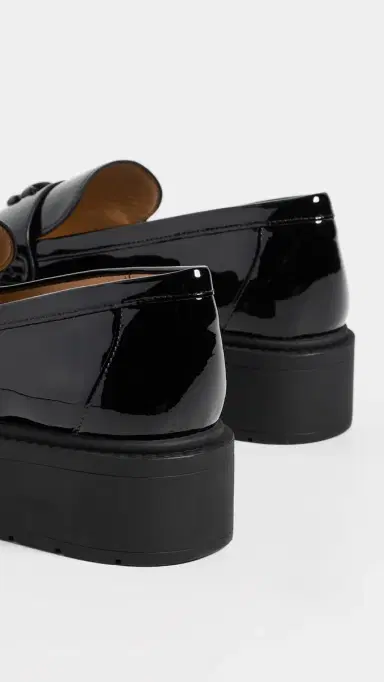 Coach Leah Loafers Black 5 | Thumbnail 4