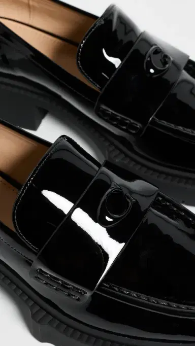 Coach Leah Loafers Black 5 | Thumbnail 6