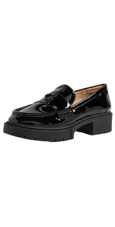 Coach Leah Loafers Black 5 | Thumbnail 1