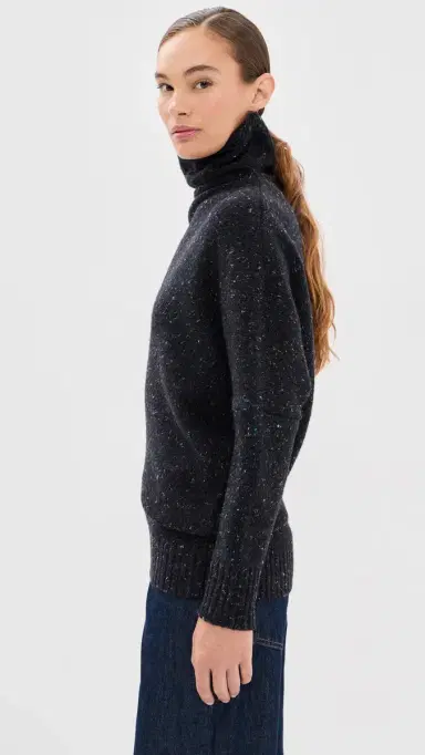 Proenza Schouler Abie Wool Sweater Black multi | Thumbnail 4