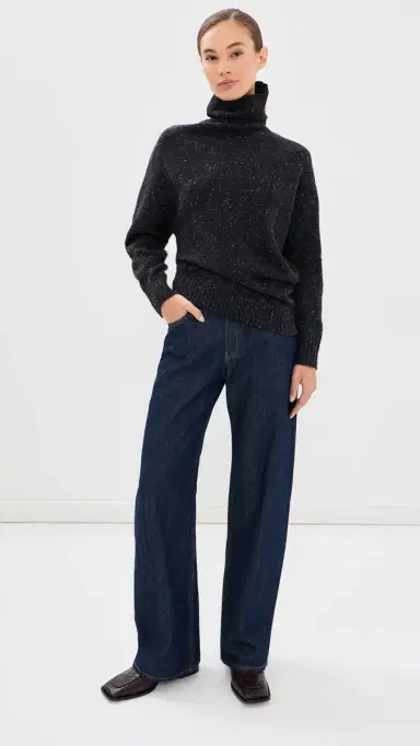 Proenza Schouler Abie Wool Sweater Black multi | Thumbnail 5