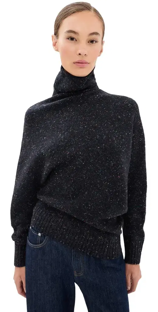 Proenza Schouler Abie Wool Sweater Black multi