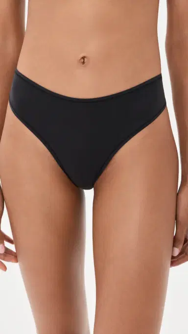 Skims Thong Panty Onyx | Thumbnail 2