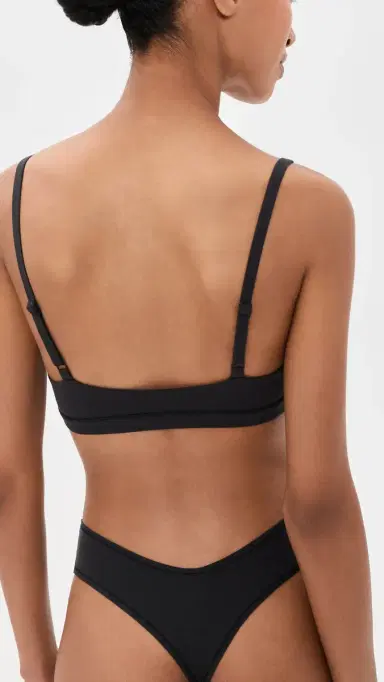 Skims Thong Panty Onyx | Thumbnail 3