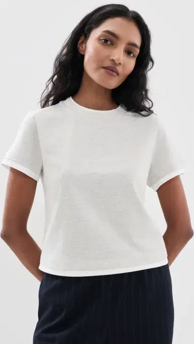 GOOD AMERICAN The ayered Tee Vintage Grey | Thumbnail 2