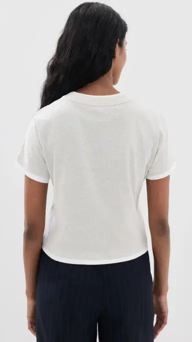 GOOD AMERICAN The ayered Tee Vintage Grey | Thumbnail 3