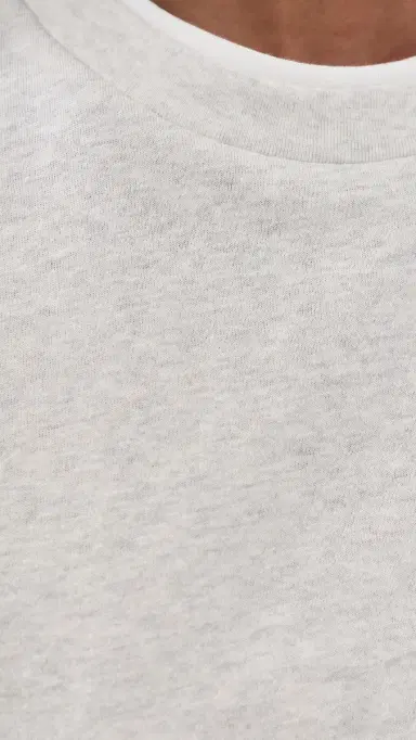 GOOD AMERICAN The ayered Tee Vintage Grey | Thumbnail 6