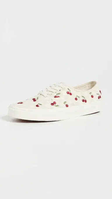 Vans Authentic Sneakers Cherry Turtledove/Marshmallow | Thumbnail 2
