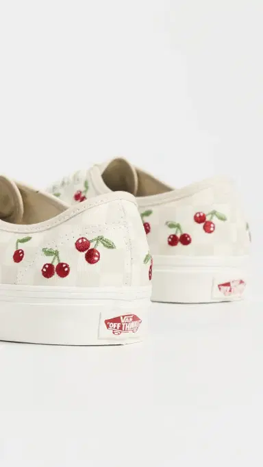 Vans Authentic Sneakers Cherry Turtledove/Marshmallow | Thumbnail 4