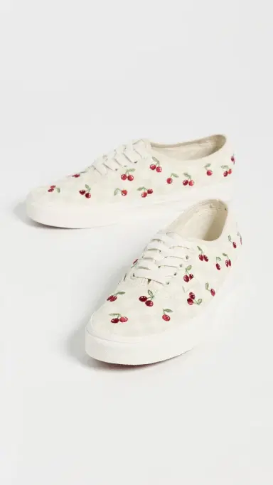 Vans Authentic Sneakers Cherry Turtledove/Marshmallow | Thumbnail 5