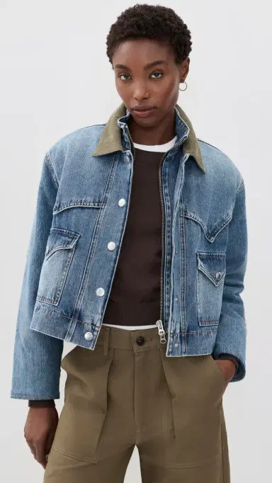 Veronica Beard Jean Wegner Denim Jacket | Thumbnail 2