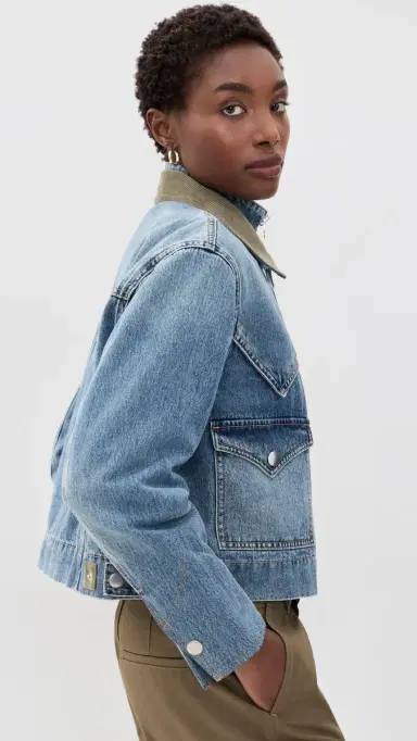 Veronica Beard Jean Wegner Denim Jacket | Thumbnail 4