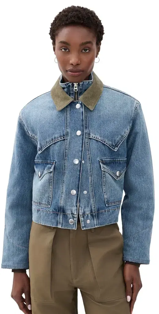 Veronica Beard Jean Wegner Denim Jacket