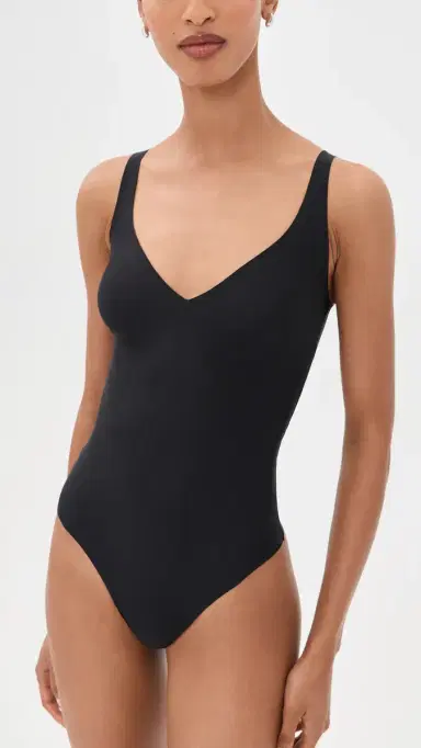 Skims Plunge Bodysuit Onyx | Thumbnail 2 Skims Plunge Bodysuit Onyx | Thumbnail 2