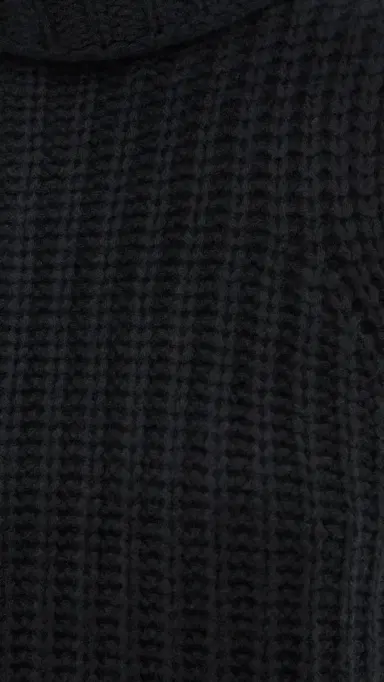 Sablyn Saige Cropped Turtleneck Cashmere Pullover Black | Thumbnail 6 Sablyn Saige Cropped Turtleneck Cashmere Pullover Black | Thumbnail 6