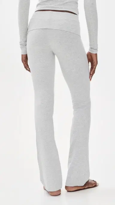 Skims Fold Over Pants ight Heather Grey | Thumbnail 3 Skims Fold Over Pants ight Heather Grey | Thumbnail 3
