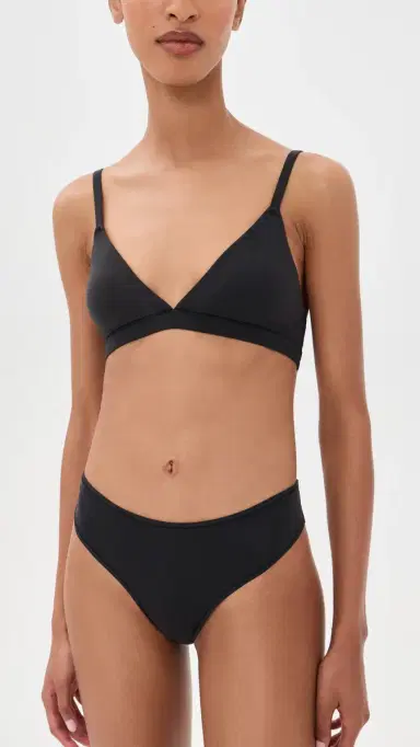 Skims Triangle Bralette Onyx | Thumbnail 5