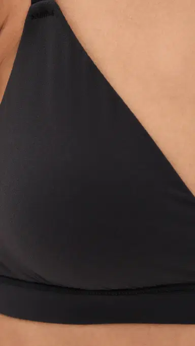 Skims Triangle Bralette Onyx | Thumbnail 6
