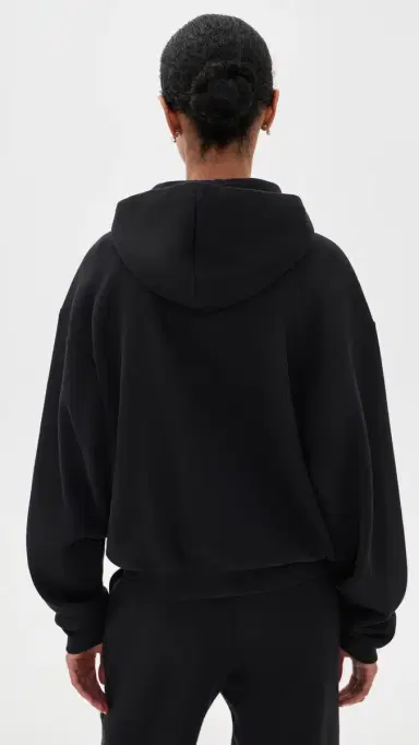 Skims Classic Zip Up Hoodie Onyx | Thumbnail 3 Skims Classic Zip Up Hoodie Onyx | Thumbnail 3