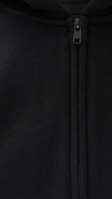 Skims Classic Zip Up Hoodie Onyx | Thumbnail 6 Skims Classic Zip Up Hoodie Onyx | Thumbnail 6