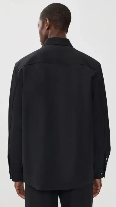Helmut Lang Tailored Gabardine Shirt Jacket | Thumbnail 3 Helmut Lang Tailored Gabardine Shirt Jacket | Thumbnail 3