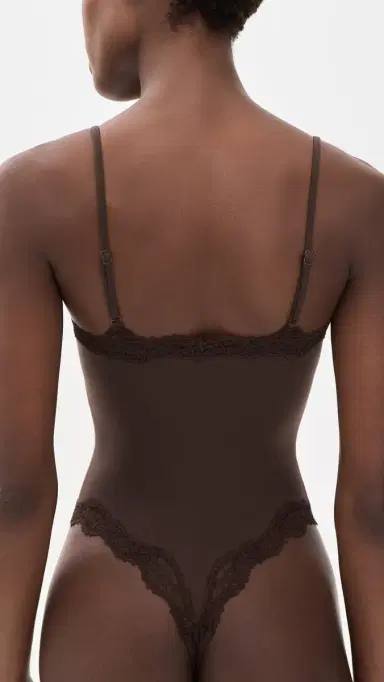 Skims Cami Bodysuit Espresso | Thumbnail 3