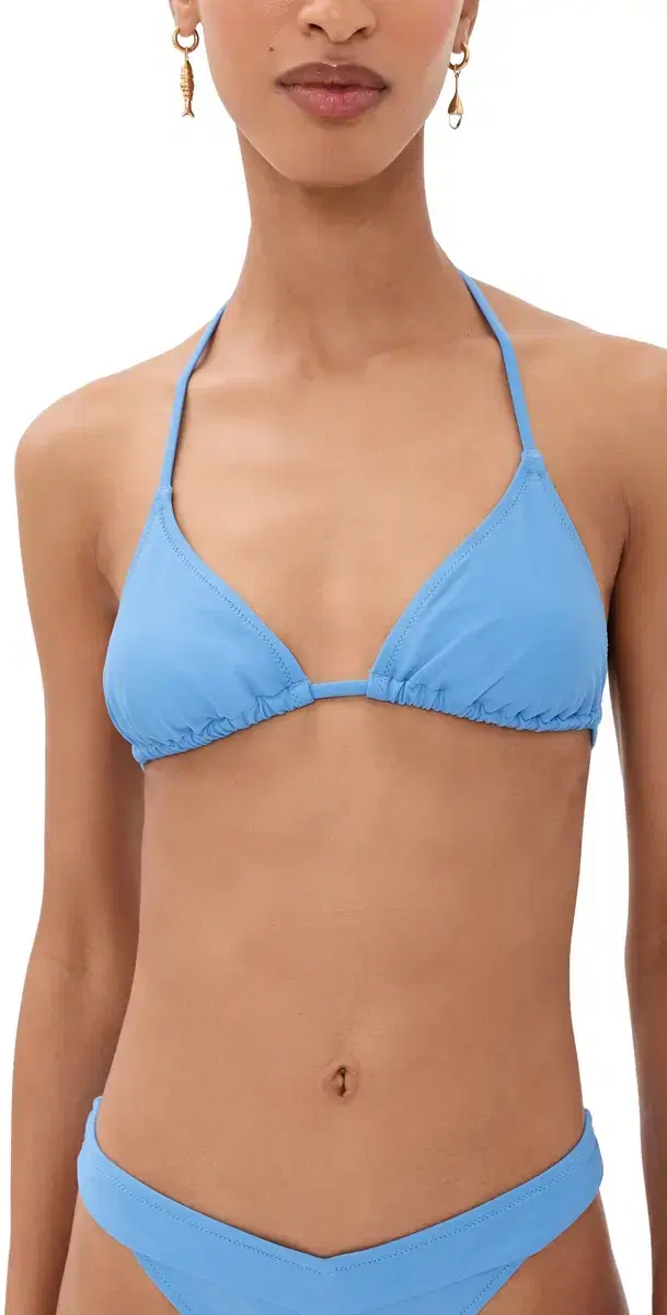 LE BOP Triangle Bikini Top Marina L