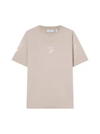 Off-White Swimming Man Regular T-Shirt | Thumbnail 1 Off-White Swimming Man Regular T-Shirt | Thumbnail 1