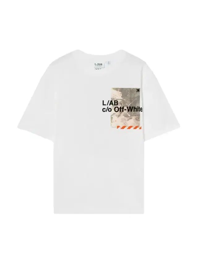 Off-White L/AB Camouflage T-Shirt