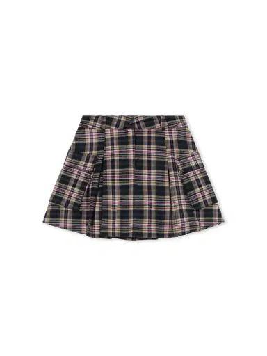 Off-White Logo Flannel Cargo Skirt | Thumbnail 2